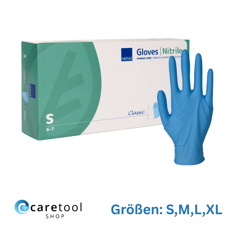 ABENA Nitril Handschuhe Classic– blau