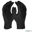 Einweghandschuhe, Nitril, sensitive, schwarz