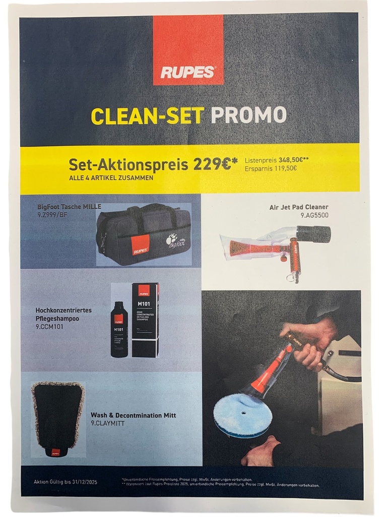 Rupes PROMO-Clean Set