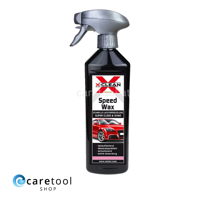 X-CLEAN Speed Wax - Reinigen ohne Wasser, 500ml