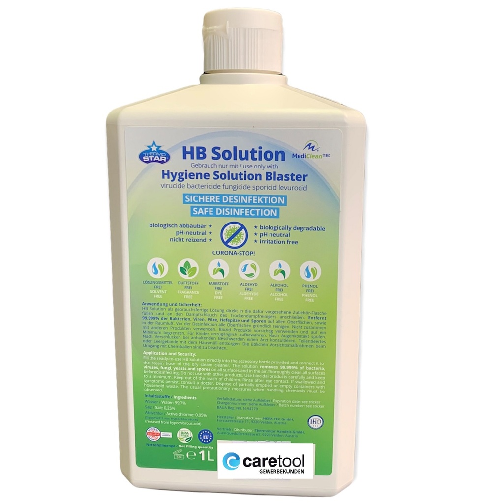 HB Solution, 1Liter | caroptic academy & caretool shop